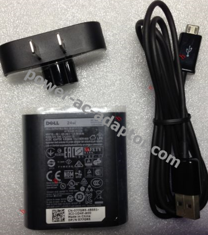 24W AC Adapter for Dell Venue 11 Pro 7000/ftcwe04h Tablet/Laptop